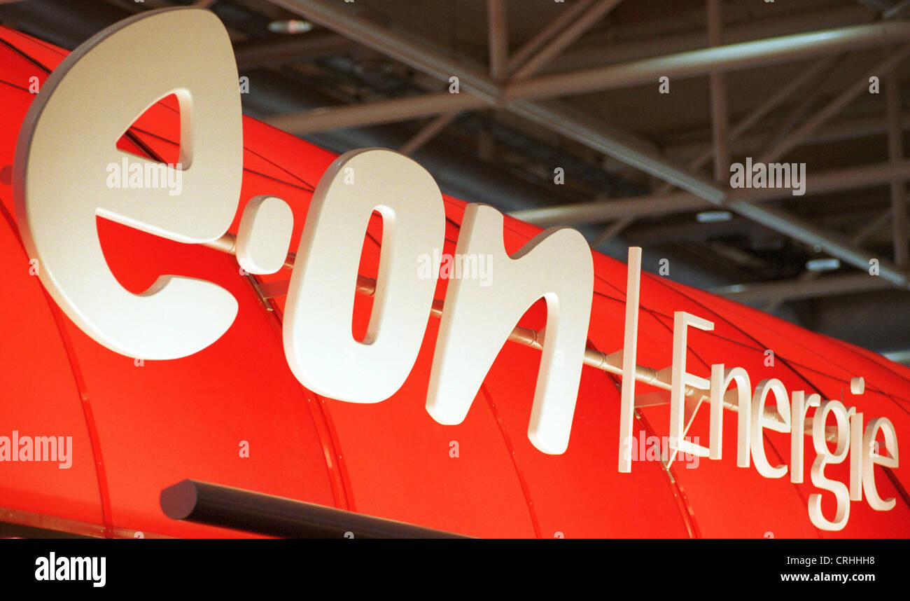 E.ON-logo Stockfoto