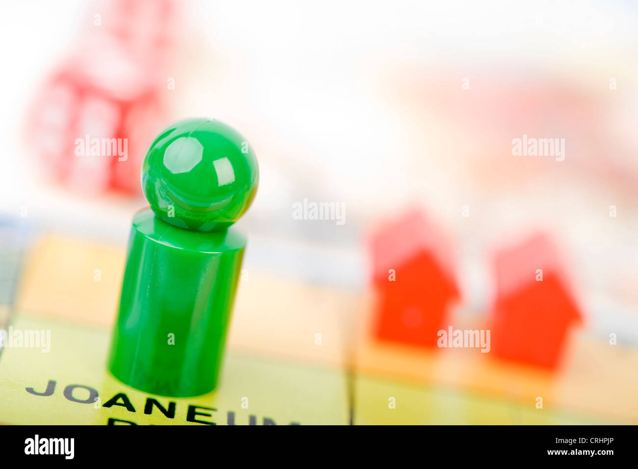 Brettspiel DKT, Österreich Stockfoto