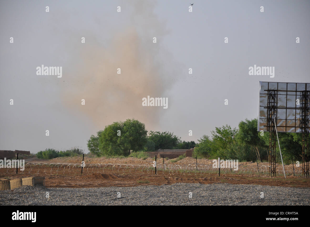 IED Explosion Bolan T-Kreuzung, Lashkar Gah, Afghanistan Stockfoto