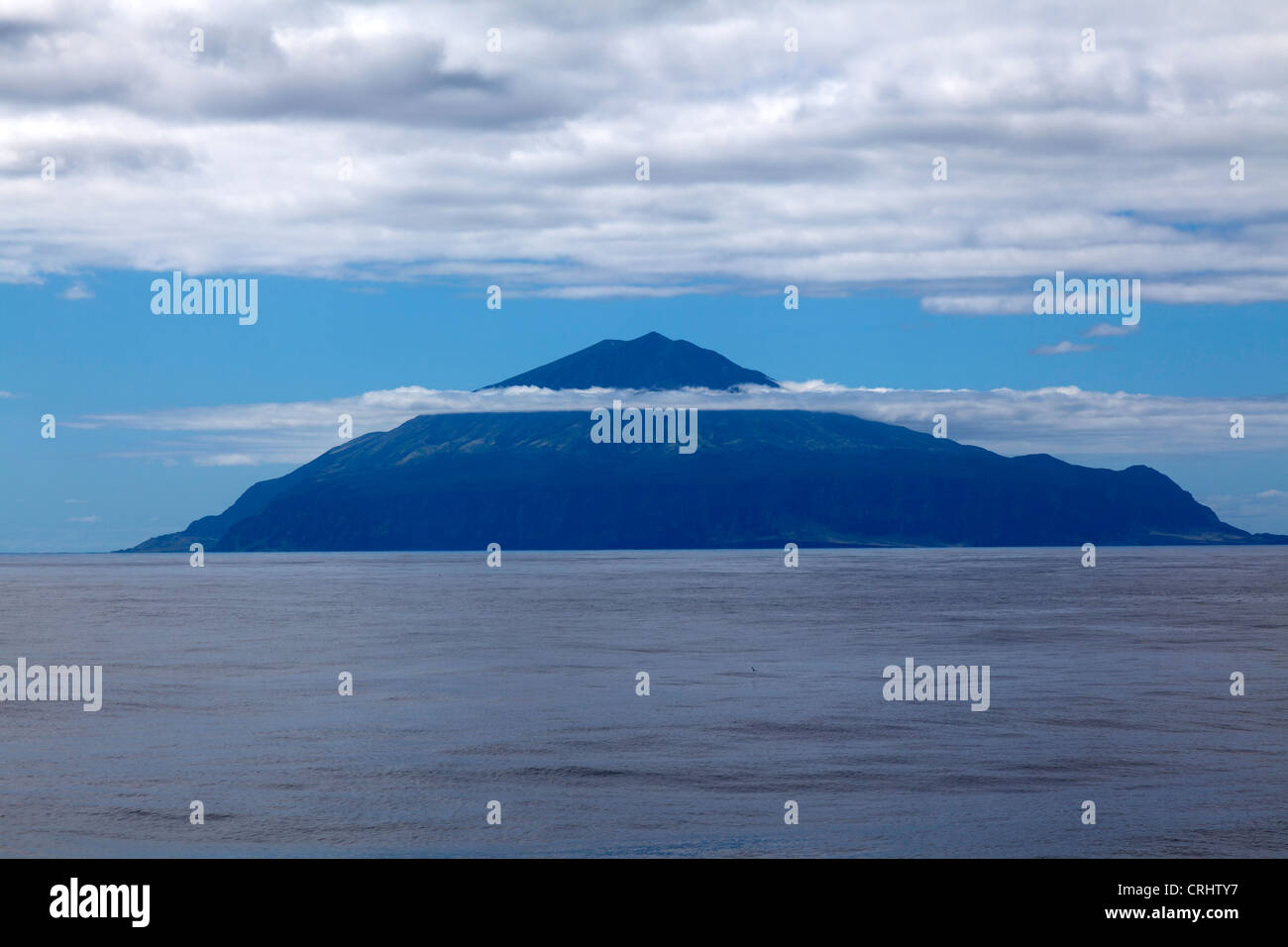 Tristan Da Cunha von Nightingale Island, Süd-Atlantik Stockfoto