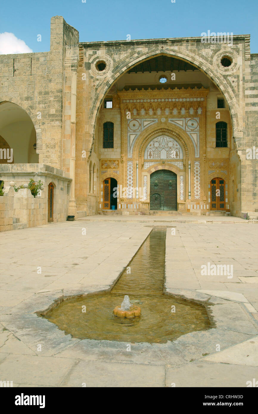 Osmanische Beiteddine Palast, Libanon, Chouf Berge Stockfoto