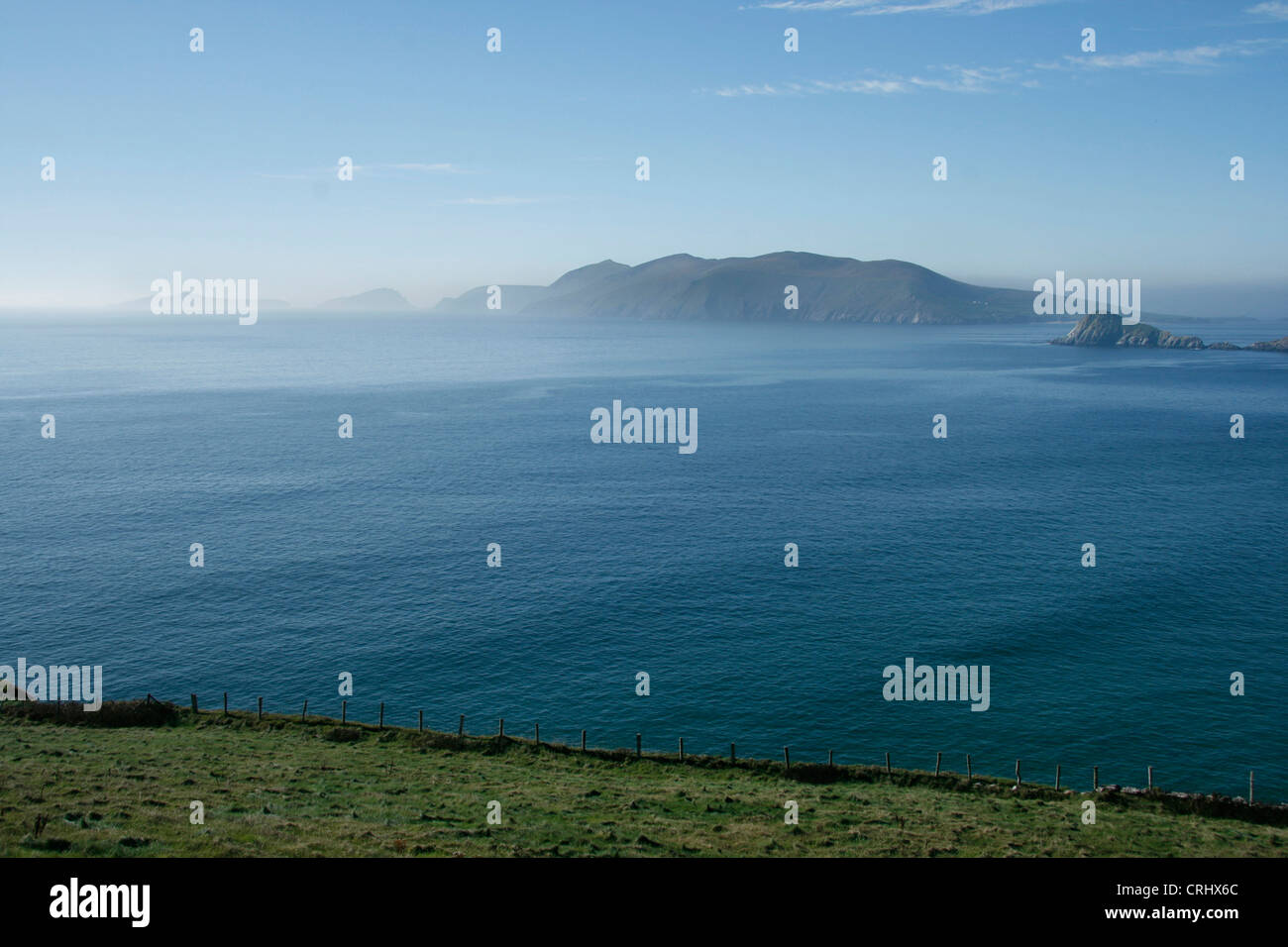 Die Blasket Islands, eine Gruppe von Inseln vor der Westküste von Irland Stockfoto