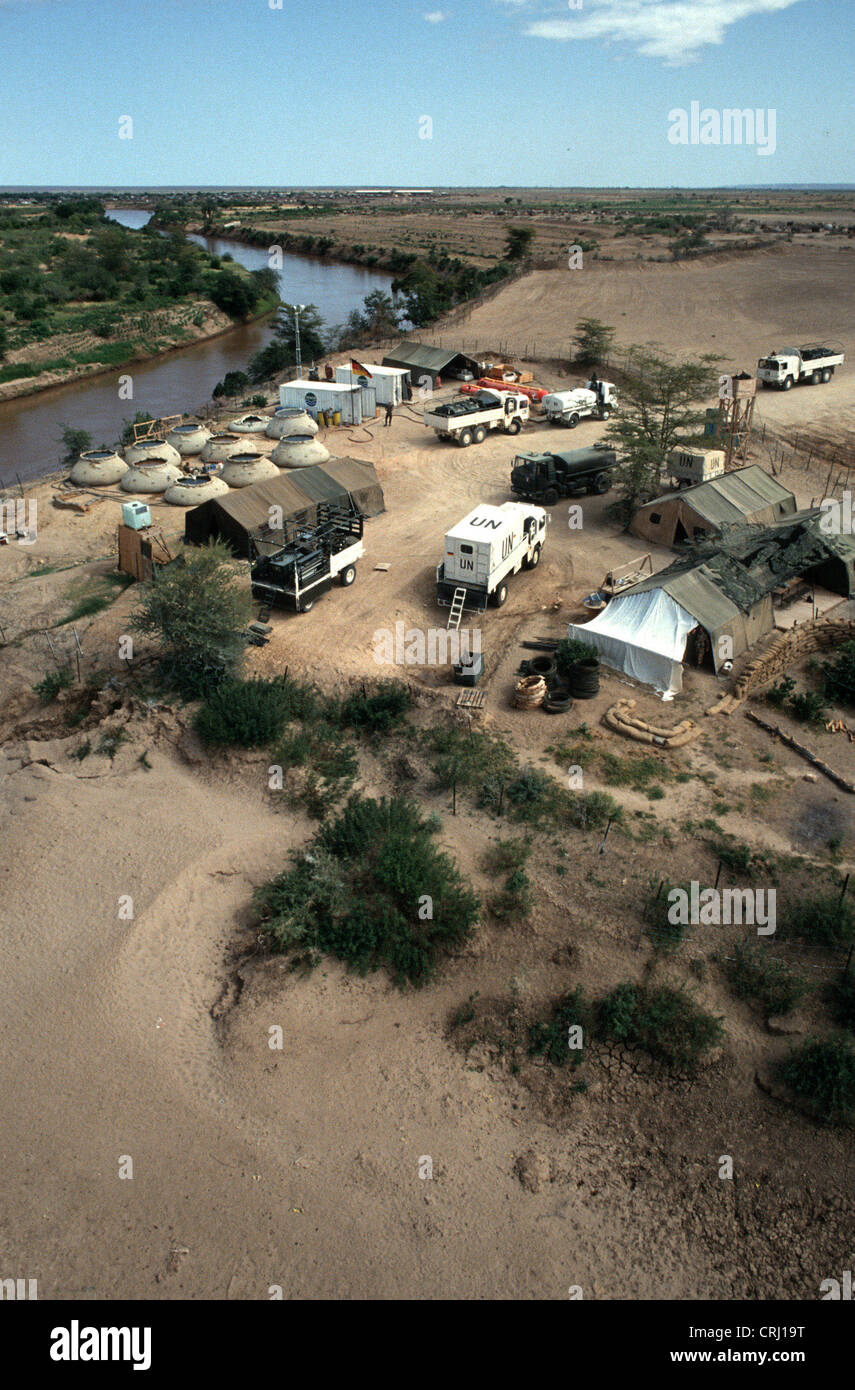 Bundeswehr-Mission in Somalia Stockfoto