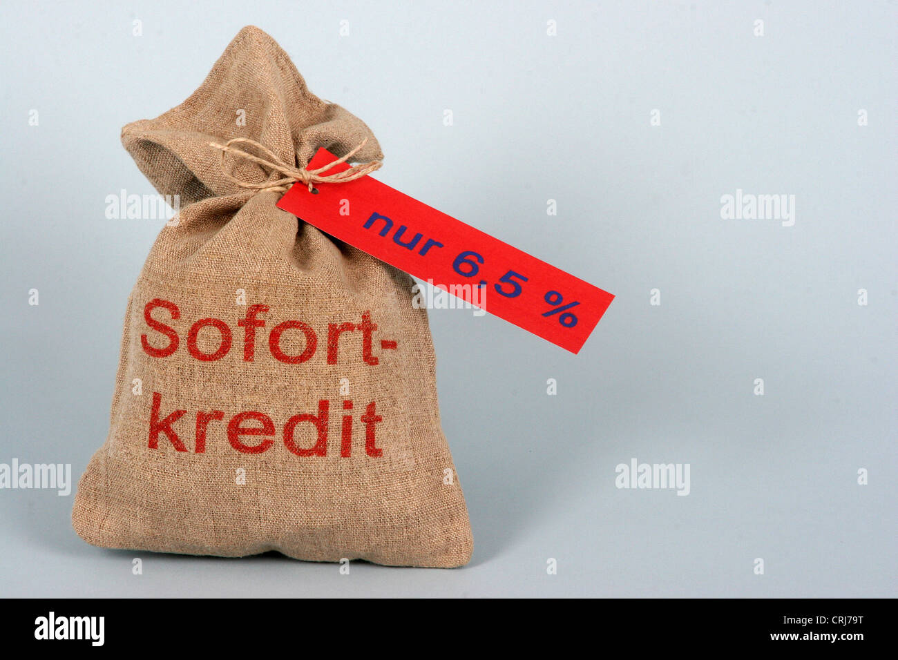 Kredit Geldtasche Stockfoto