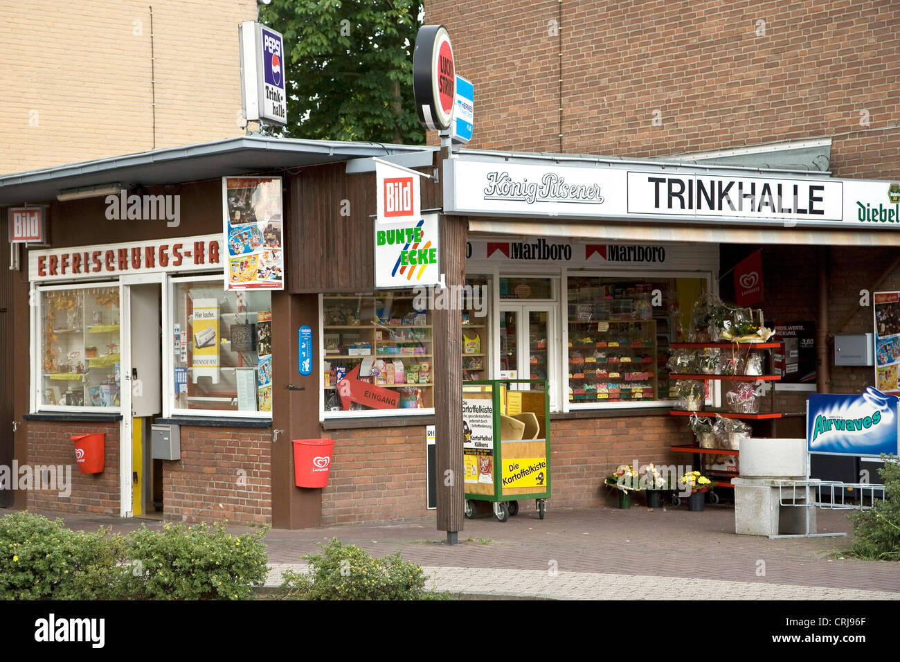 Kiosk in Xanten, Germany, North Rhine-Westphalia, Xanten Stockfoto