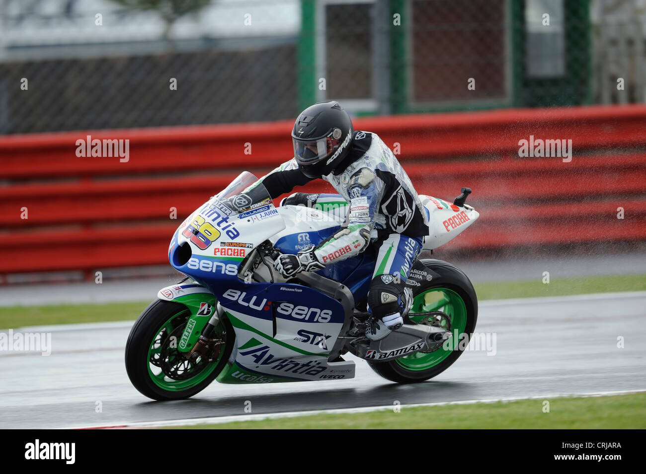 Yonny Hernandez, MotoGP 2012 Stockfoto