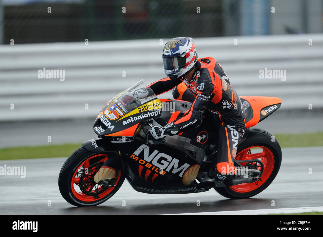 Colin Edwards, MotoGP 2012 Stockfoto
