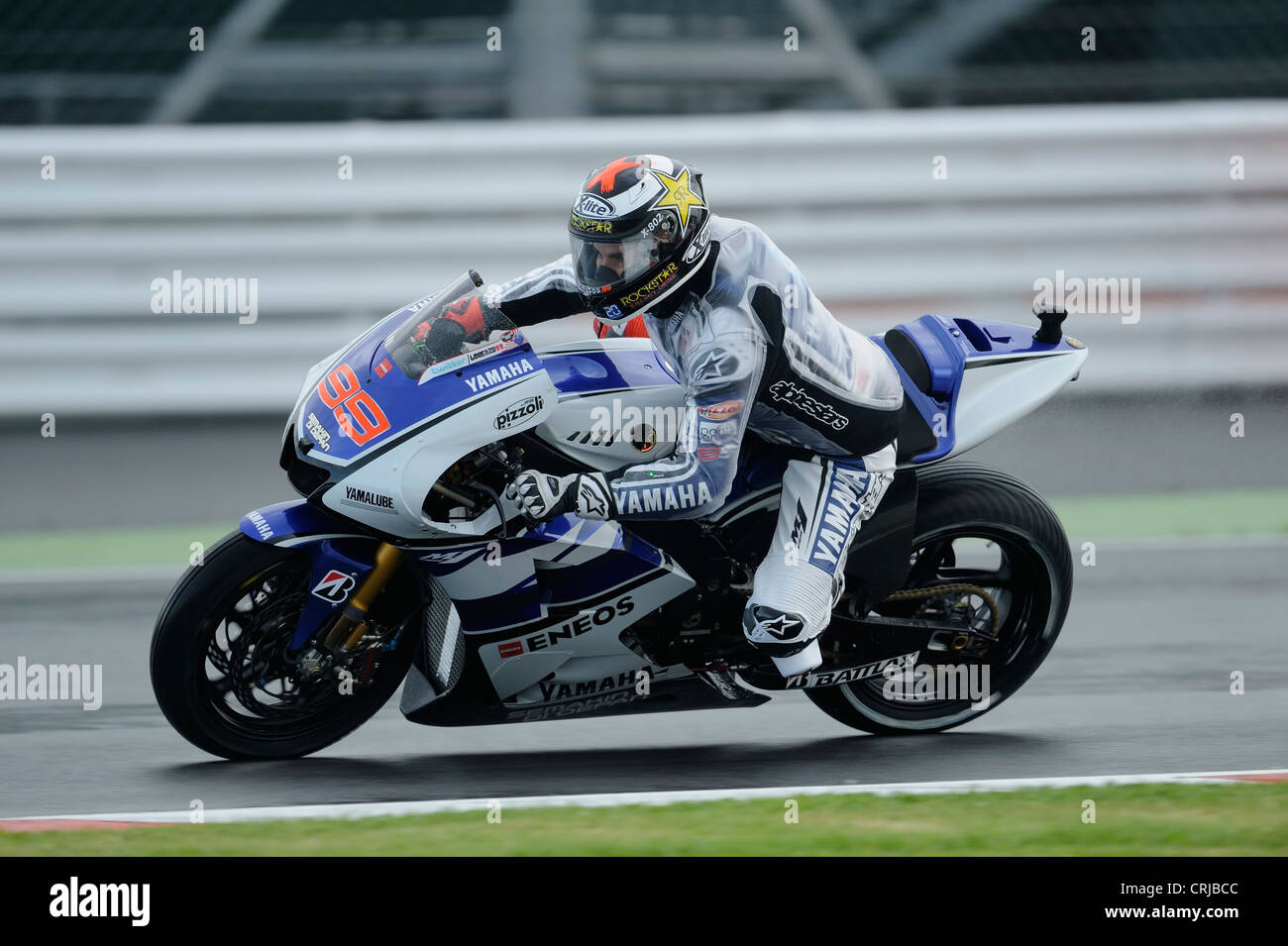 Jorge Lorenzo, Yamaha, MotoGP 2012 Stockfoto