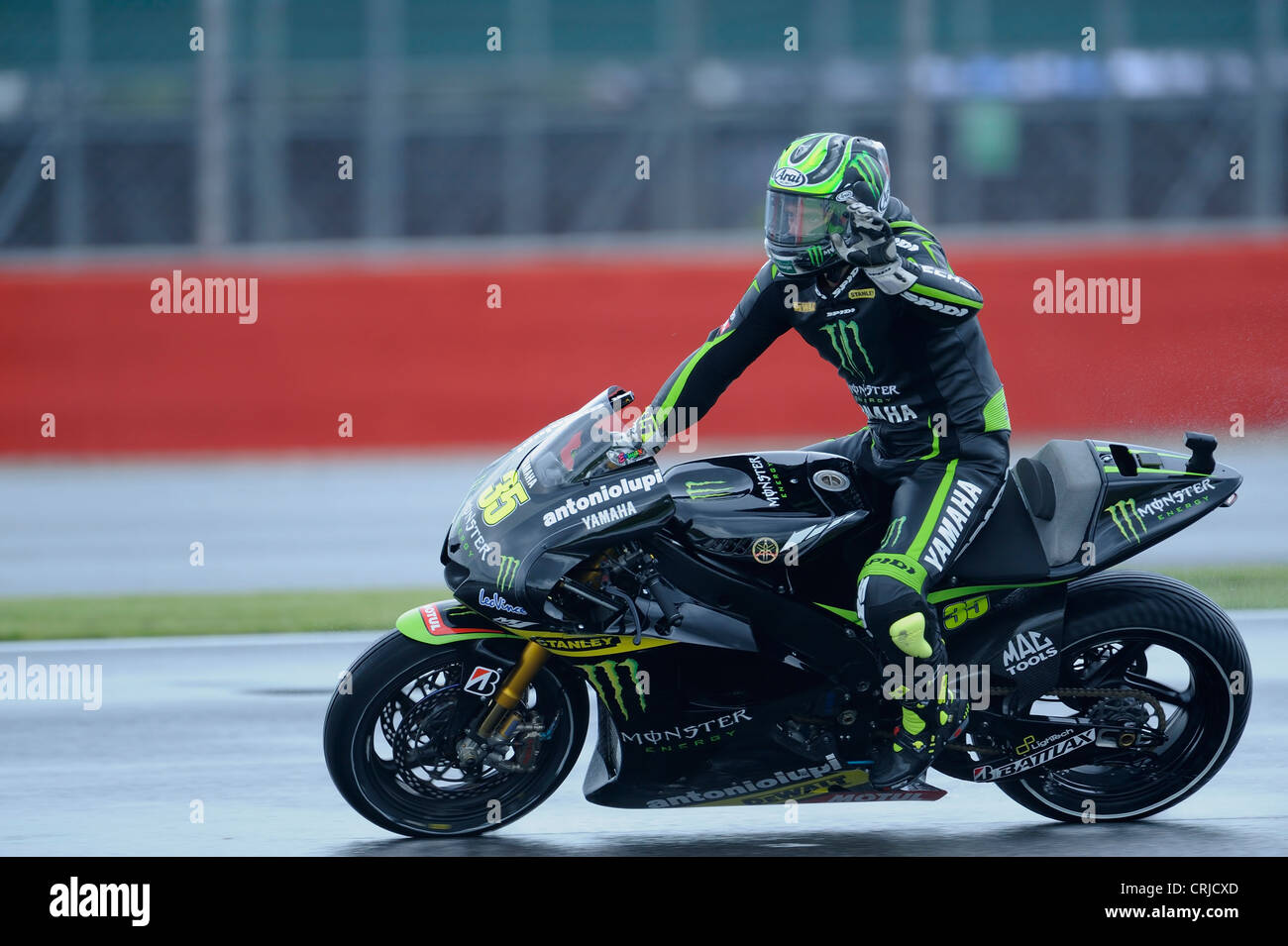Cal Crutchlow, Tech 3 Yamaha, MotoGP 2012 Stockfoto