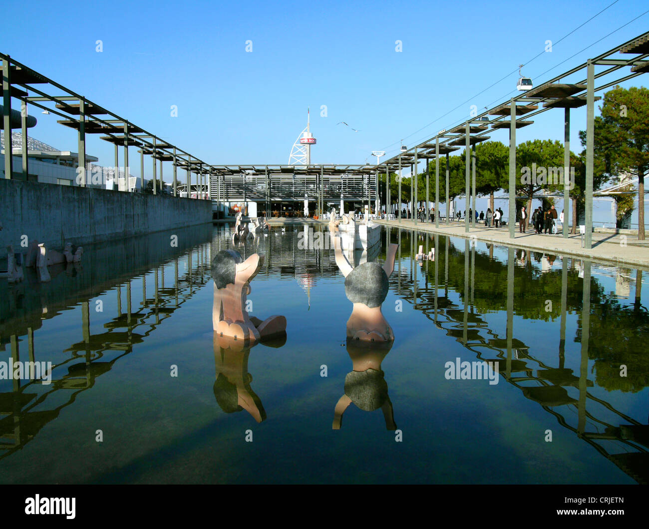 Park der Nationen, Portugal, Lissabon Stockfoto