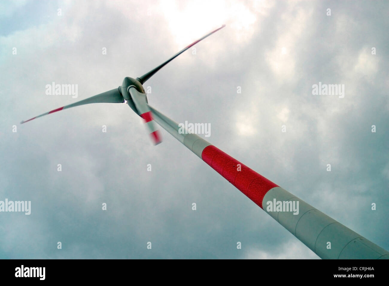 Wind-Generator zur Stromerzeugung, Belgien, Flandern, Antwerpen Stockfoto