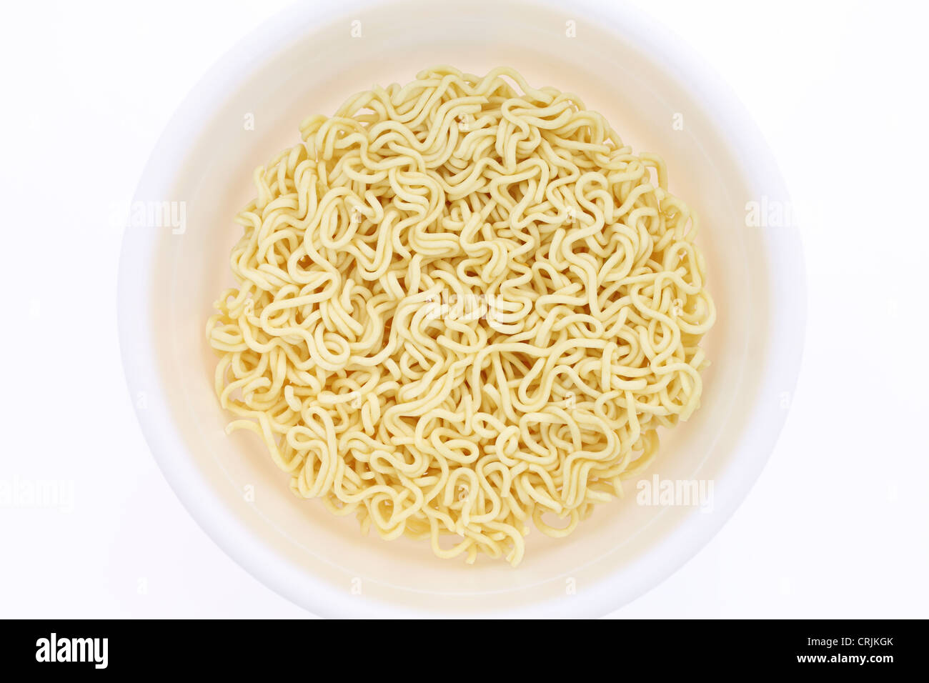 Instant-Nudeln in Tasse Stockfoto