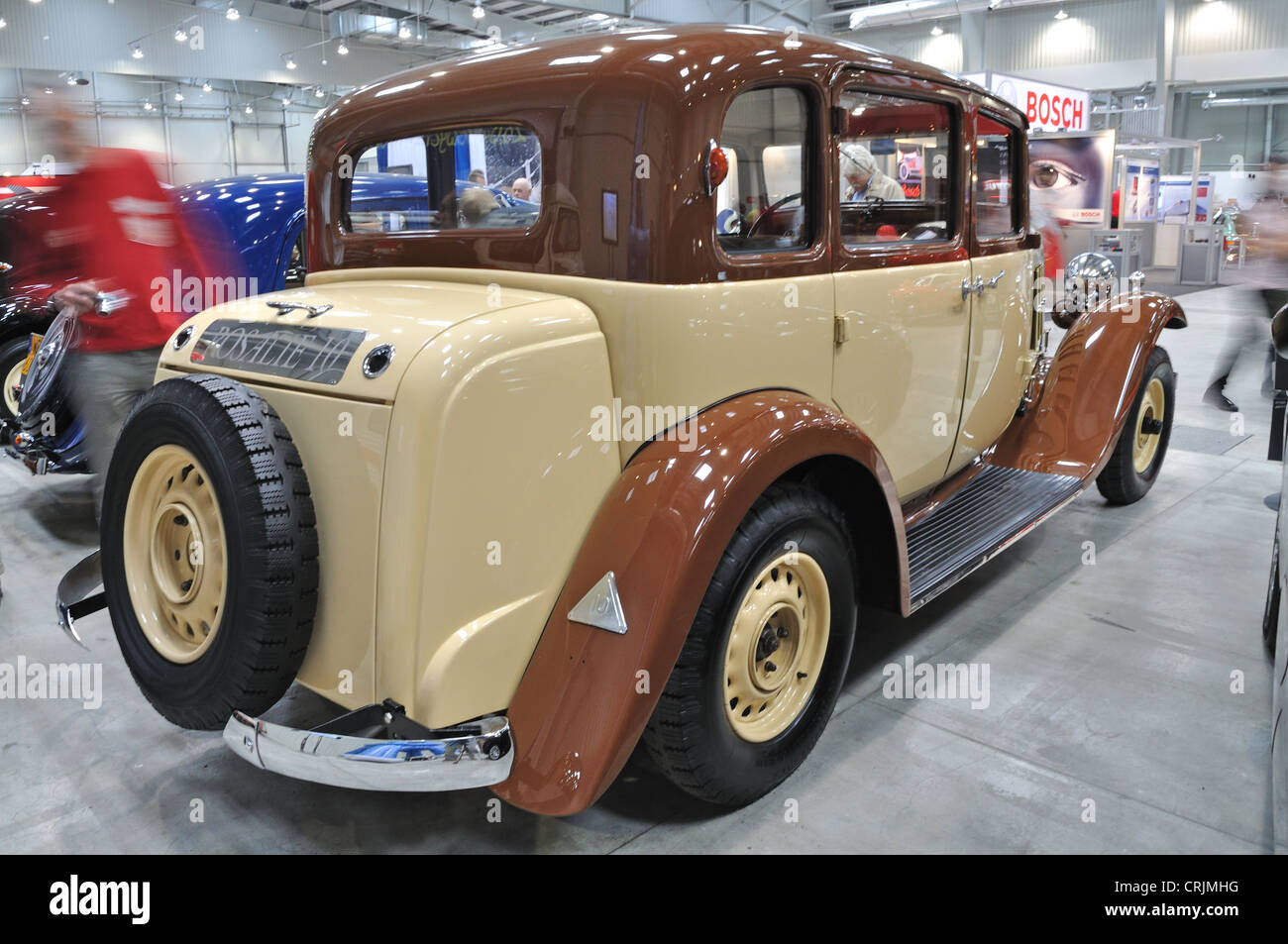 Oldtimer Limousine - Citroen Rosalie Stockfoto