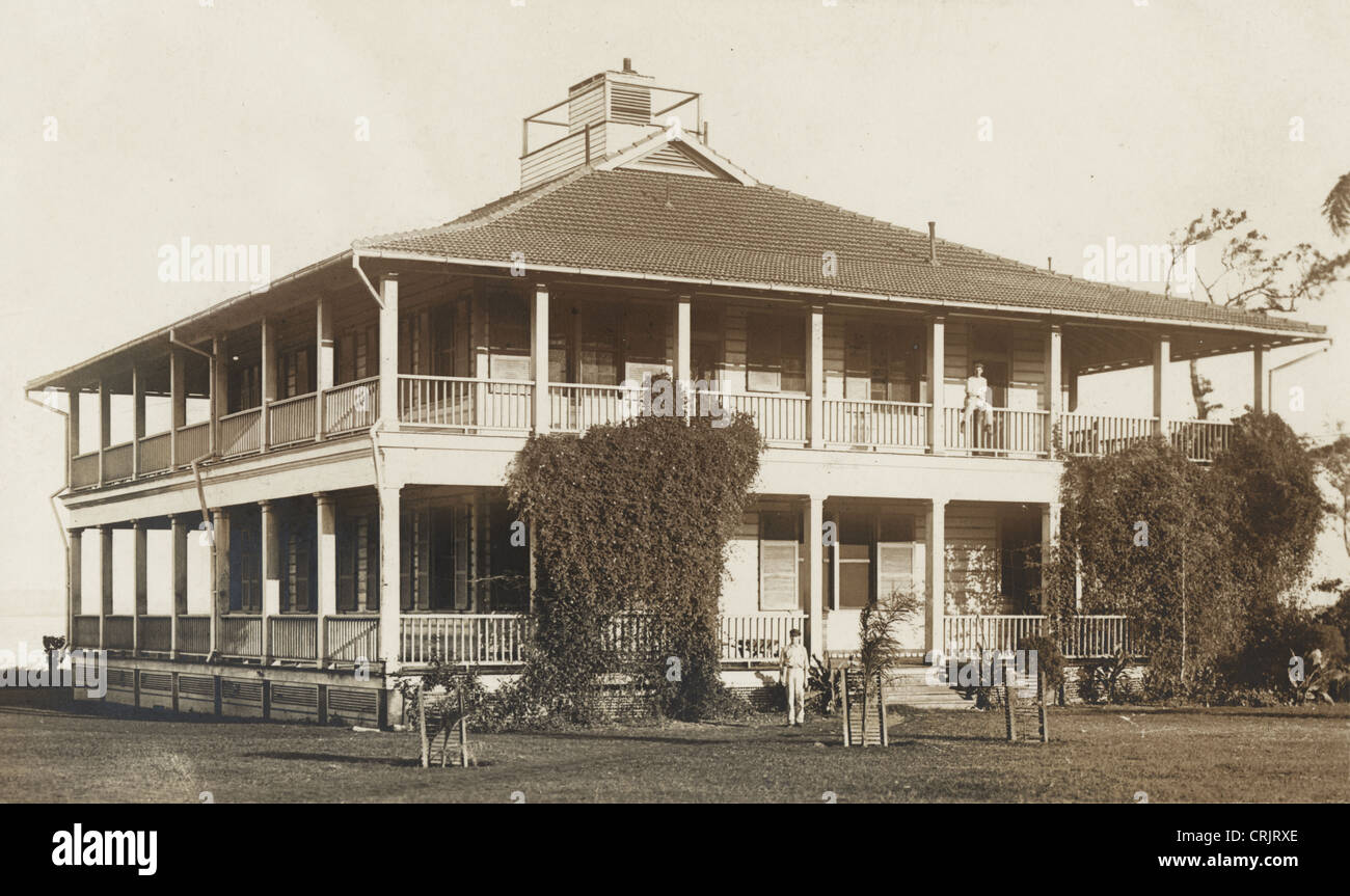 Tropischen Stil Plantation House Stockfoto