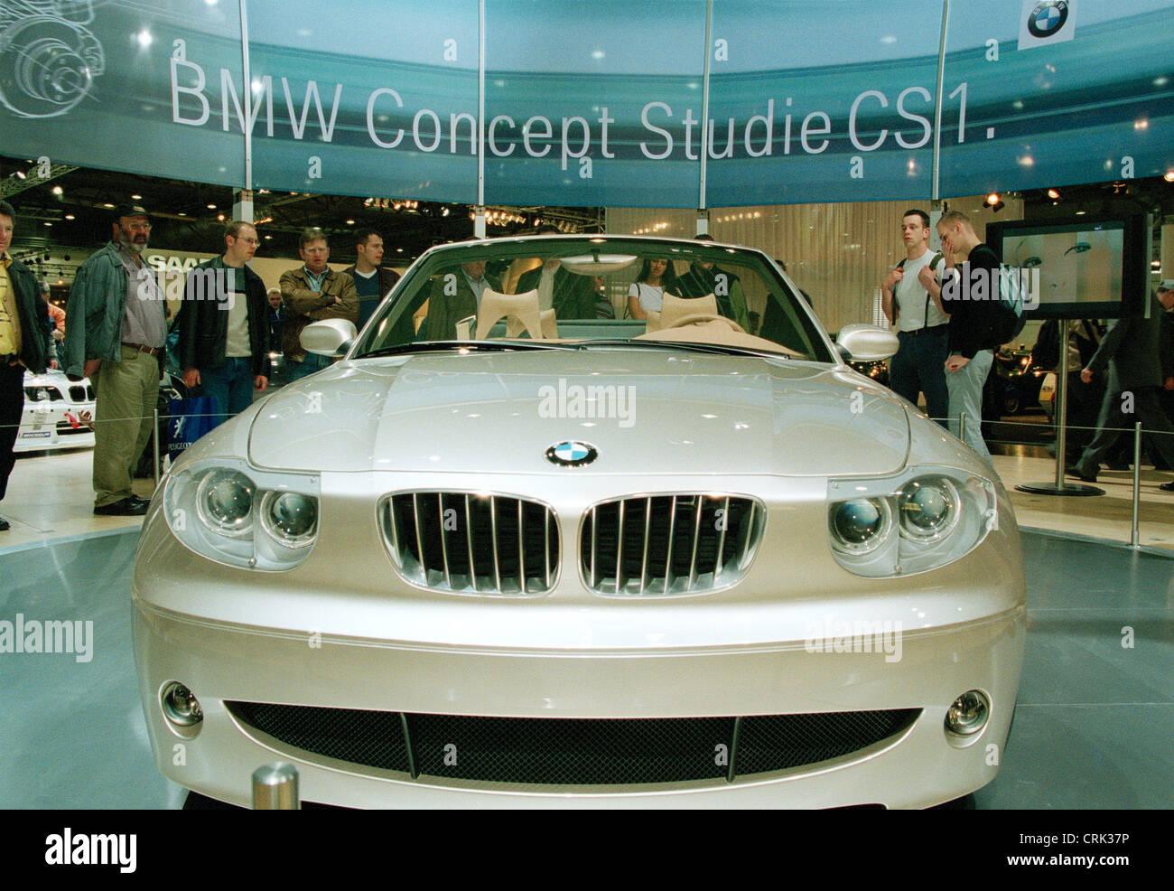 BMW zeigt das CS1-Konzept für ein Auto auf der Messe Auto Mobil International Stockfoto
