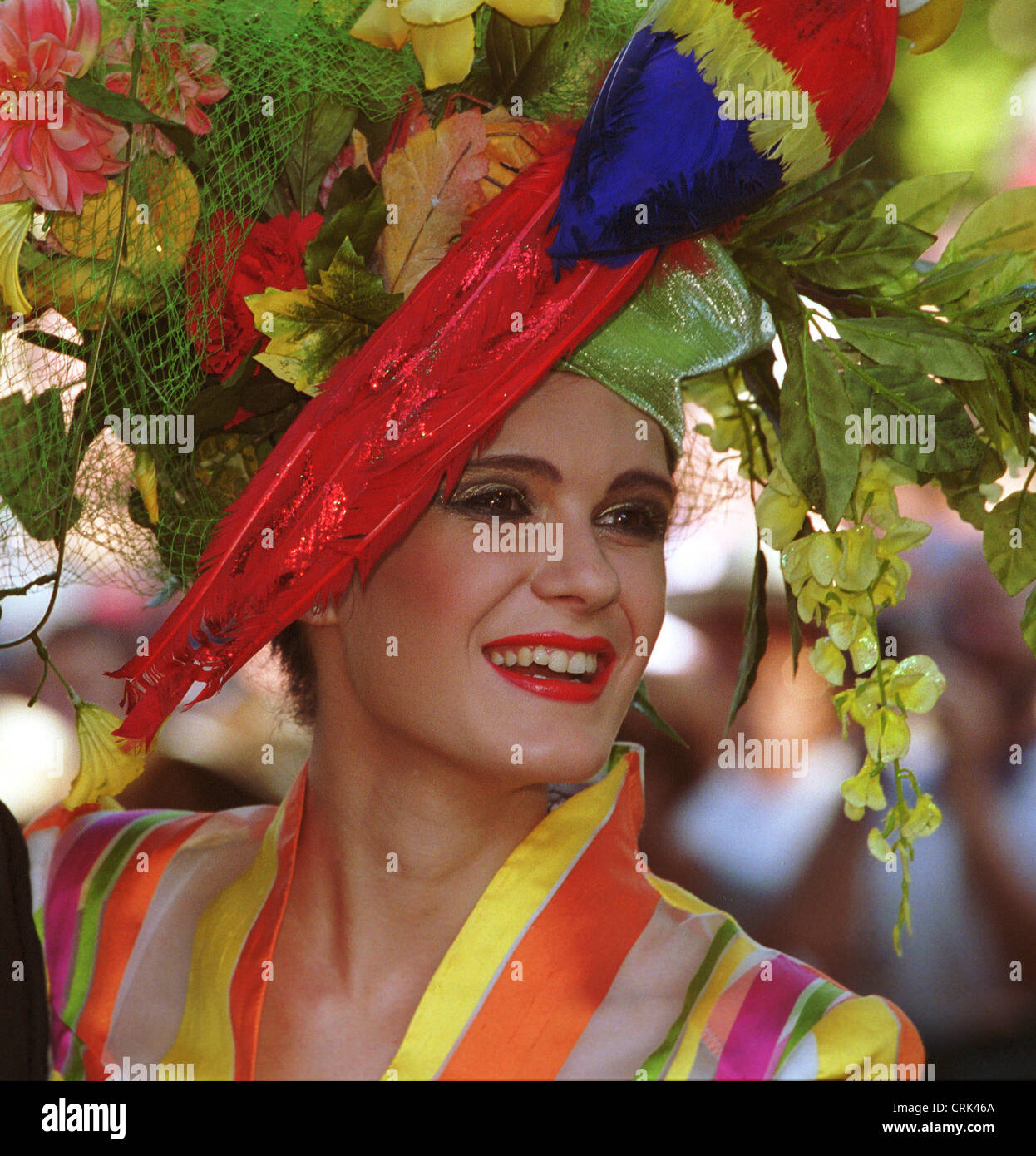 Schoene Huete auf der Rennbahn Stockfoto