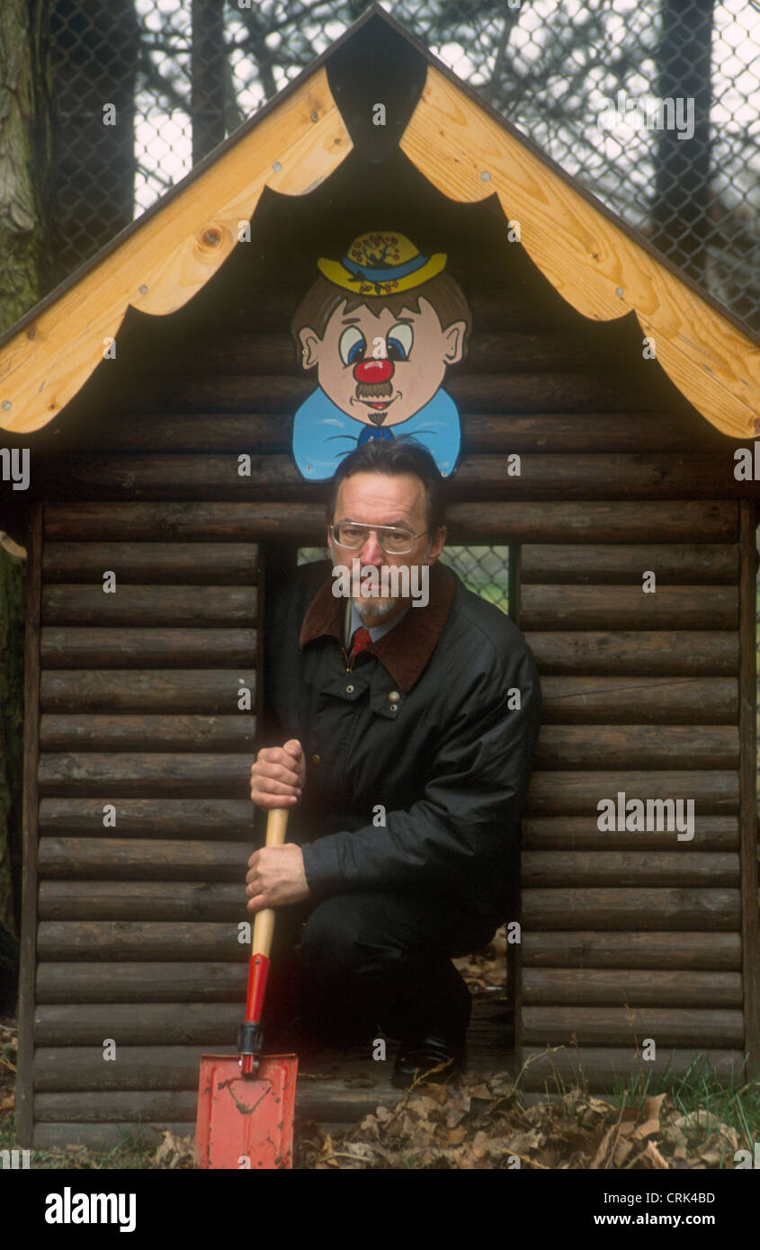 Wolfgang Rüttinger gesteuert durch TÜV Berlin-Spielplätze Stockfoto