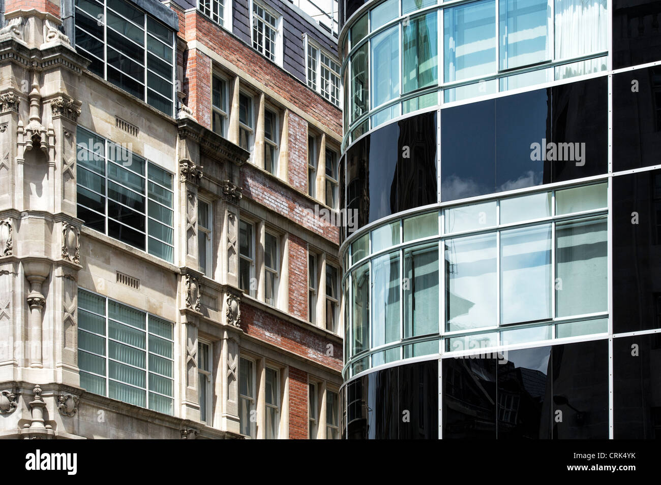 Daily Express Gebäude. 120 Fleet Street. London, England Stockfoto