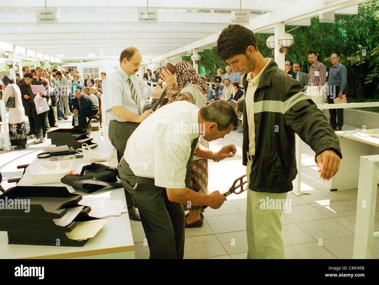 VisaAbteilung der deutschen Botschaft in Ankara Stockfotografie Alamy