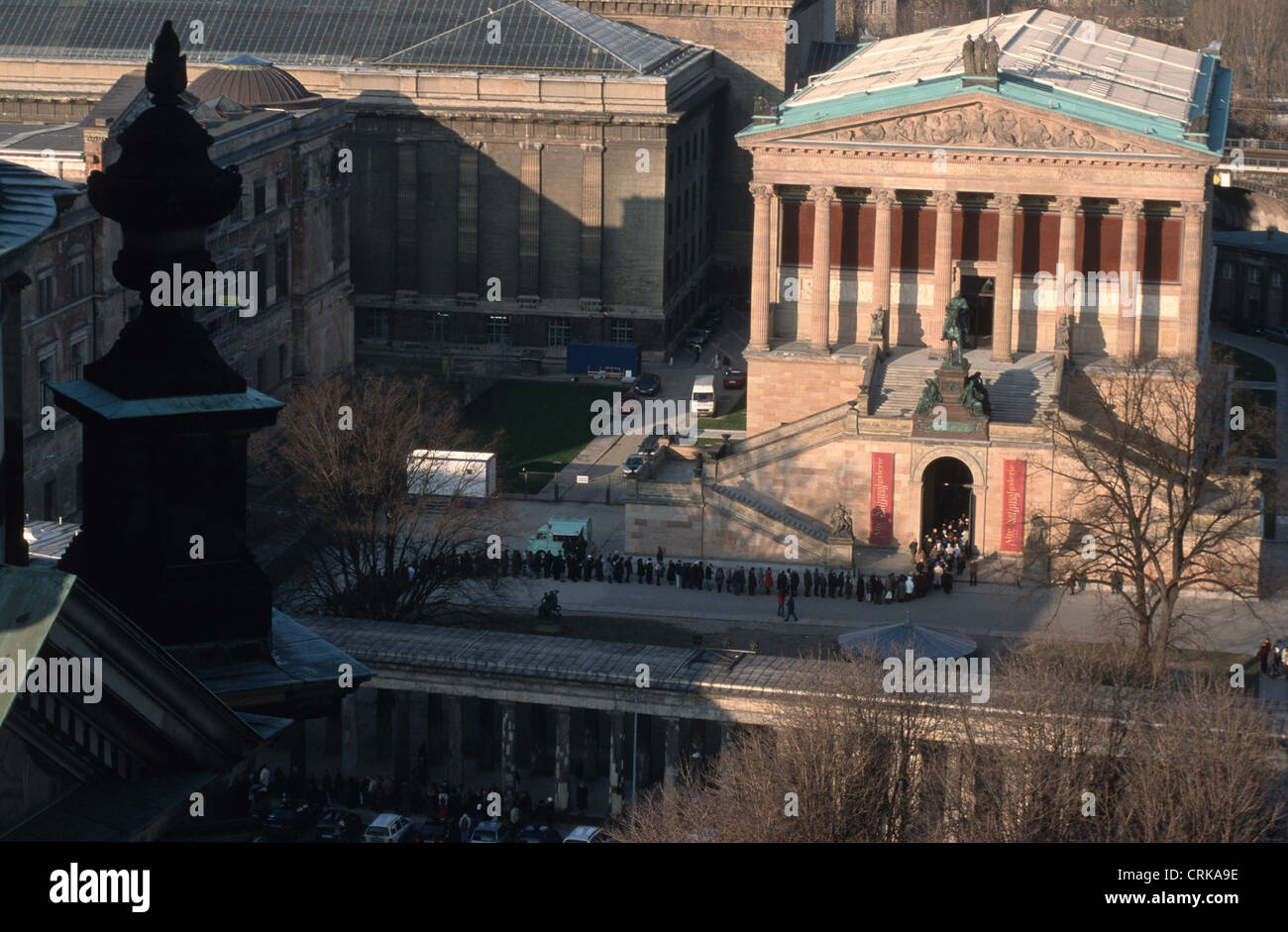 Alte Nationalgalerie in Berlin Stockfoto