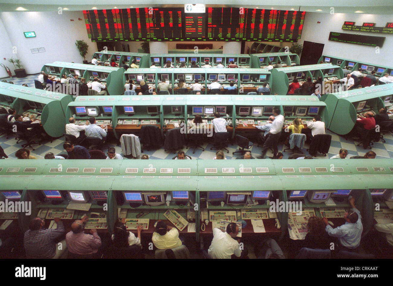 Istanbul Börse Boerse Stockfoto