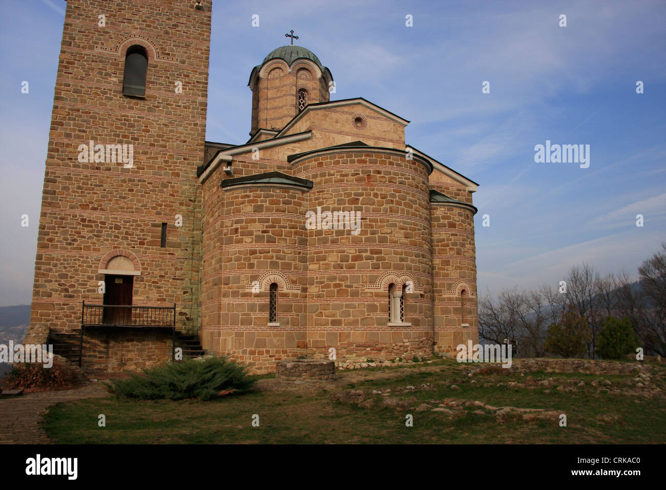 Die patriarchalische Kathedrale Heiligen Himmelfahrt Gott, Hügel Zarewez, Veliko Tarnovo, Bulgarien Stockfoto