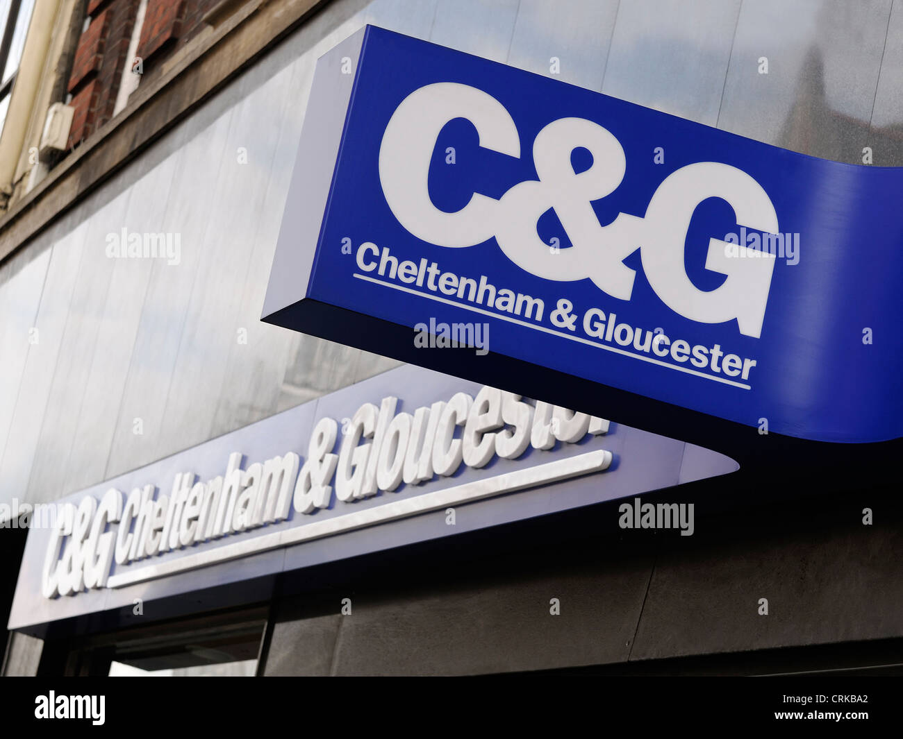 Cheltenham & Gloucester Bausparkasse, UK. Stockfoto