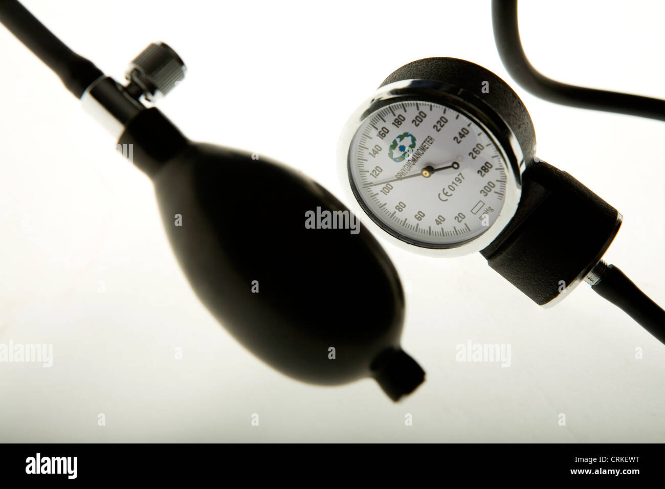 Blutdruckmessgerät, ein Instrument zur Messung der Blutdruck Stockfoto