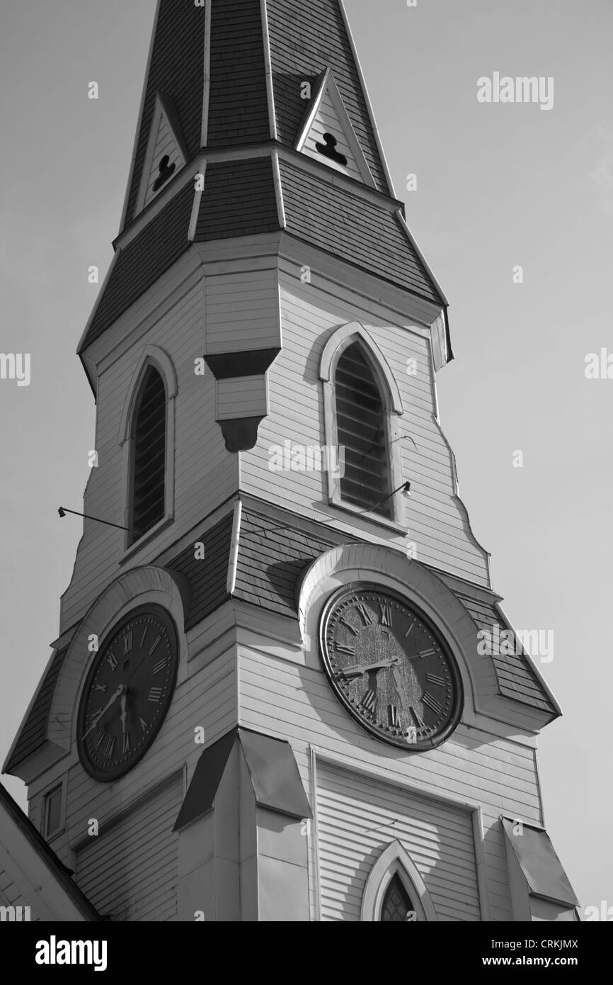 Kirche-Kirchturm, Barre, Vermont, USA Stockfoto