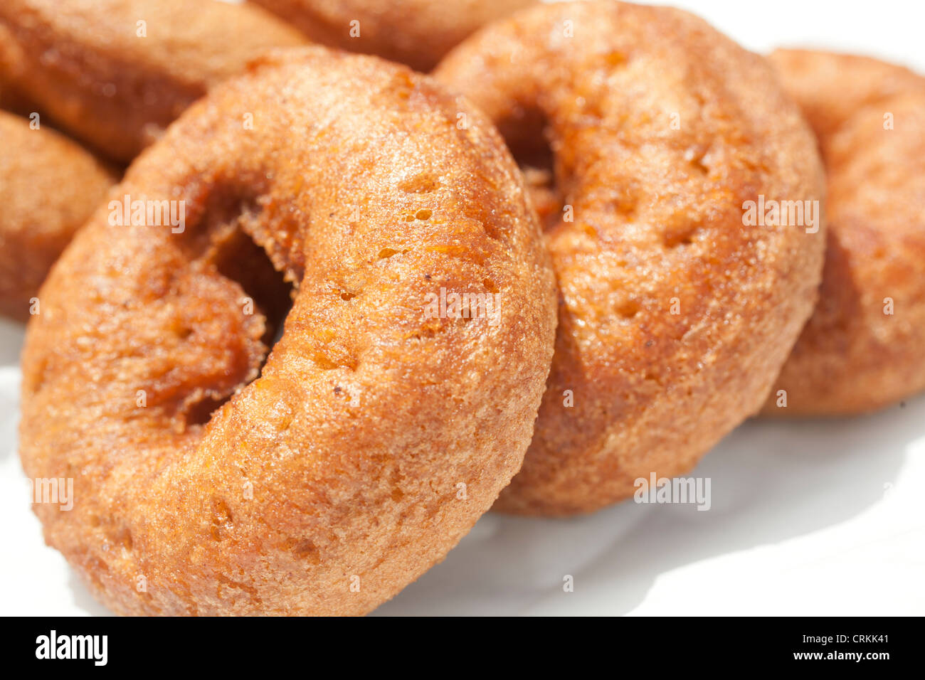 Apple Cider Krapfen Stockfoto