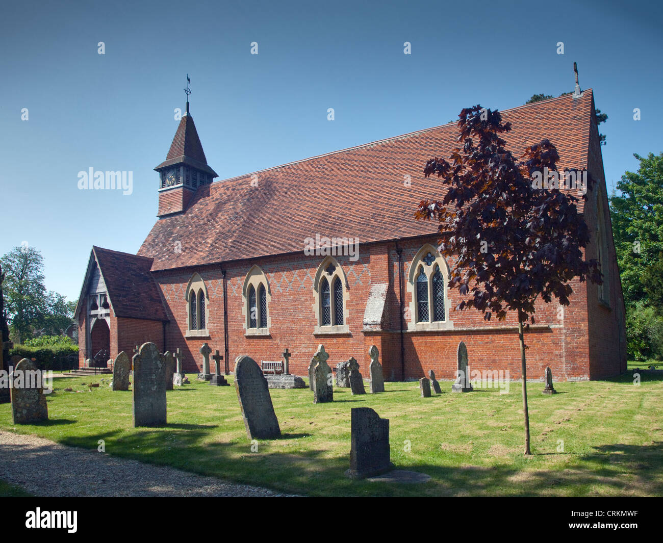 All Saints Church, Braishfield, Hampshire, England Stockfoto