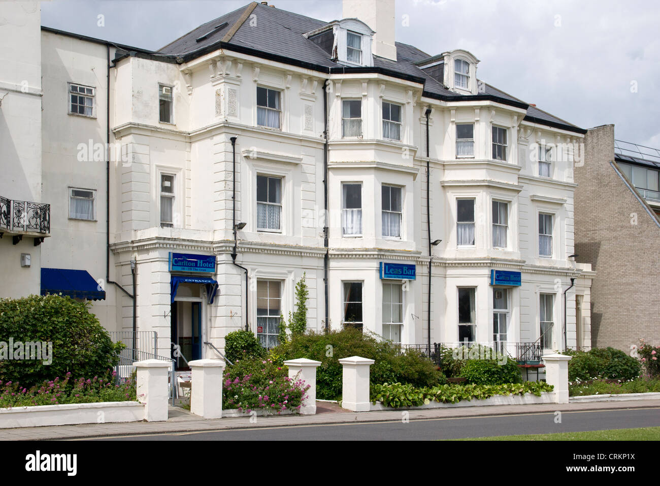 Carlton Hotel Leas Folkestone Kent Stockfoto