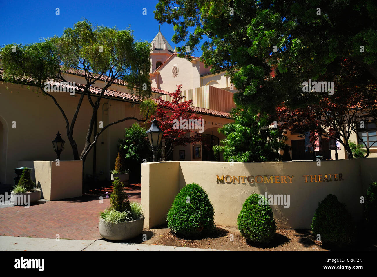 Das Montgomery-Theater, San Jose CA Stockfoto