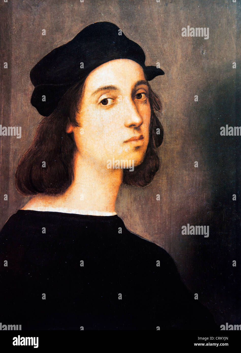 Selbstporträt - Raphael Stockfoto