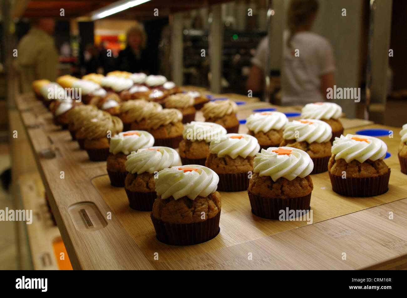 Cupcake Shop, Copenhagen Stockfoto