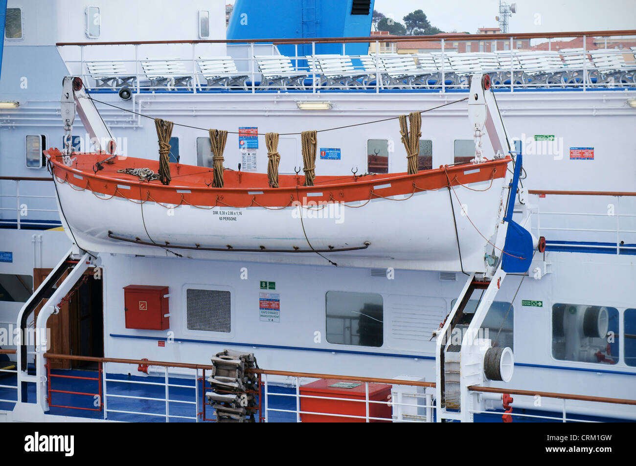 MOBY Fähren, Fähre, Boot, Schiff, Piombino - Portoferraio, Italien, Toskana, Toscana, Elba, 3. Juni 2012. (CTK Foto/Libor Sojka) Stockfoto