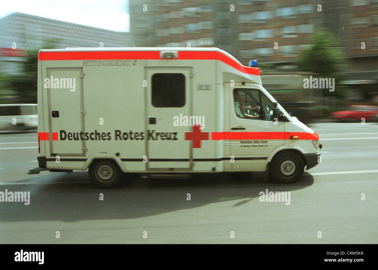 Krankenwagen für den Einsatz in Berlin Stockfoto