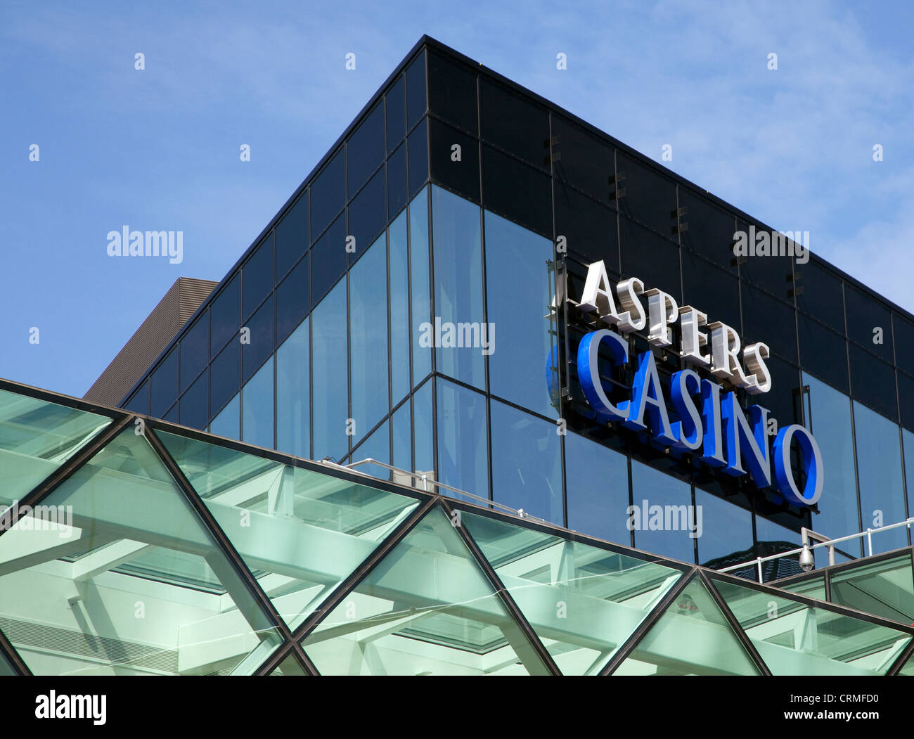 Aspers Casino im Westfield Stratford City, London Stockfoto