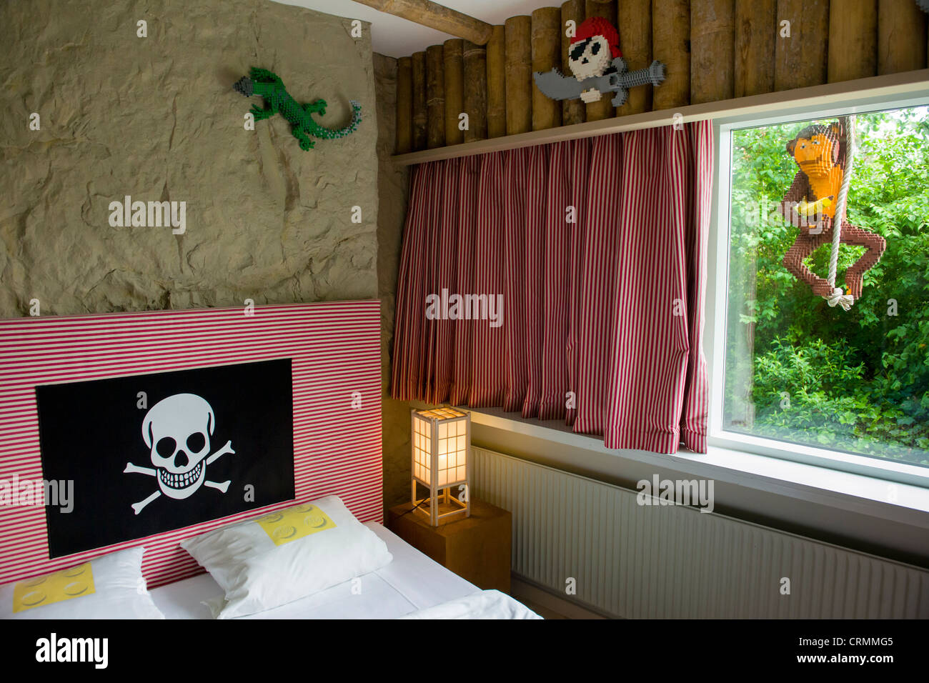 Innere Des Piraten Themenzimmer Im Hotel Legoland Legoland