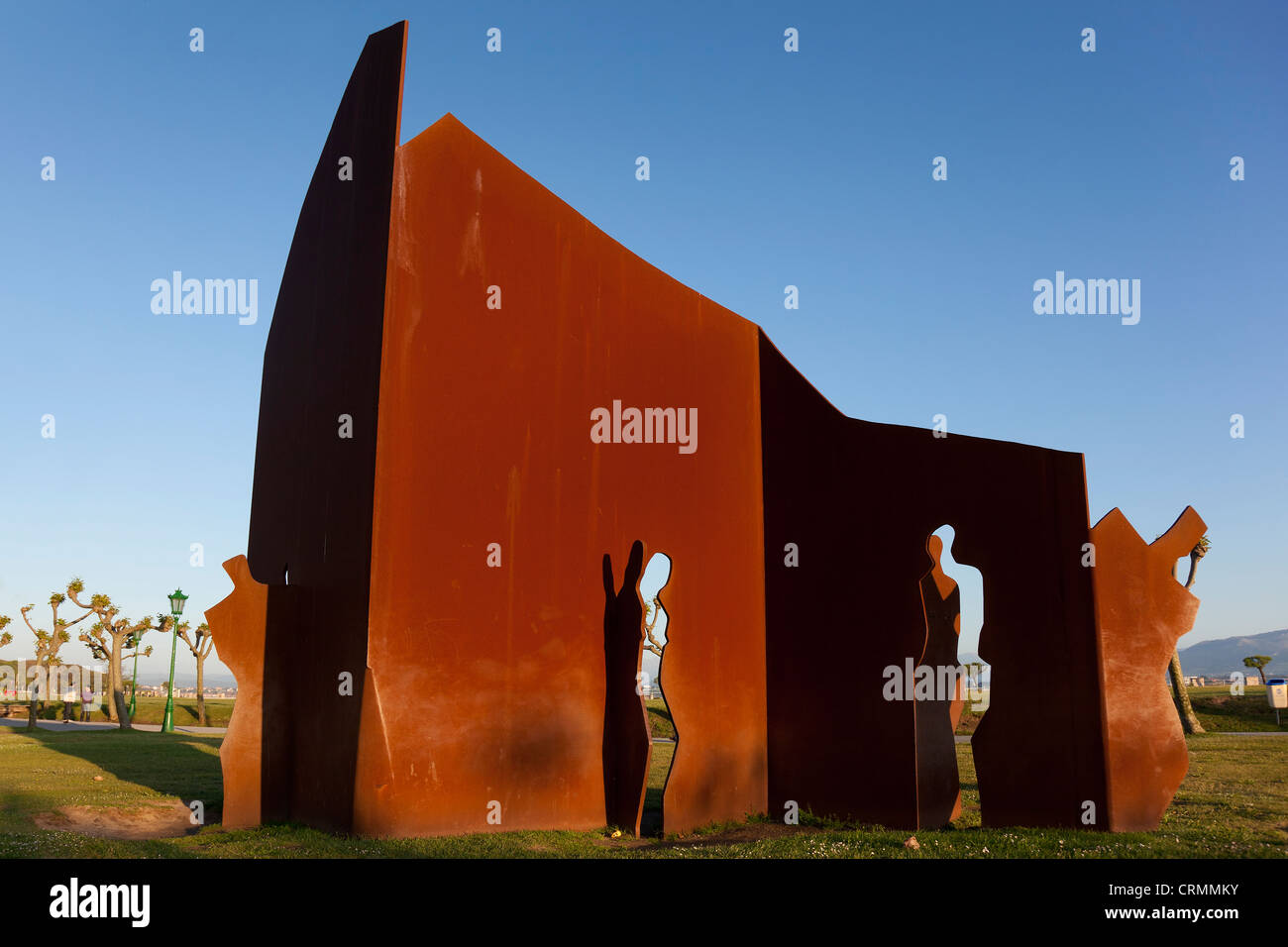 Denkmal für die Opfer des Terrorismus, Santander, Kantabrien, Spanien Stockfoto