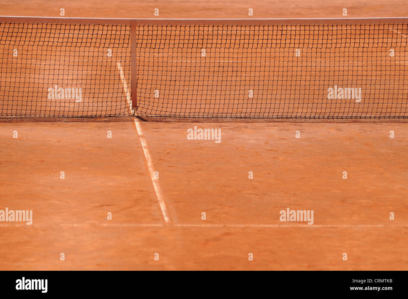 Tennis-Court net. Stockfoto