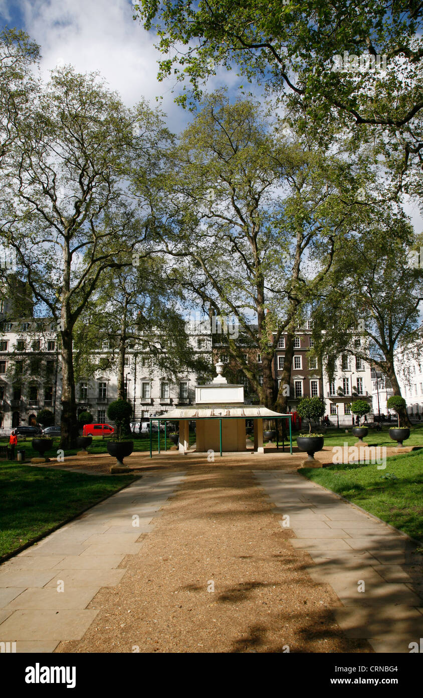 Berkeley Square, Mayfair, London, UK Stockfoto