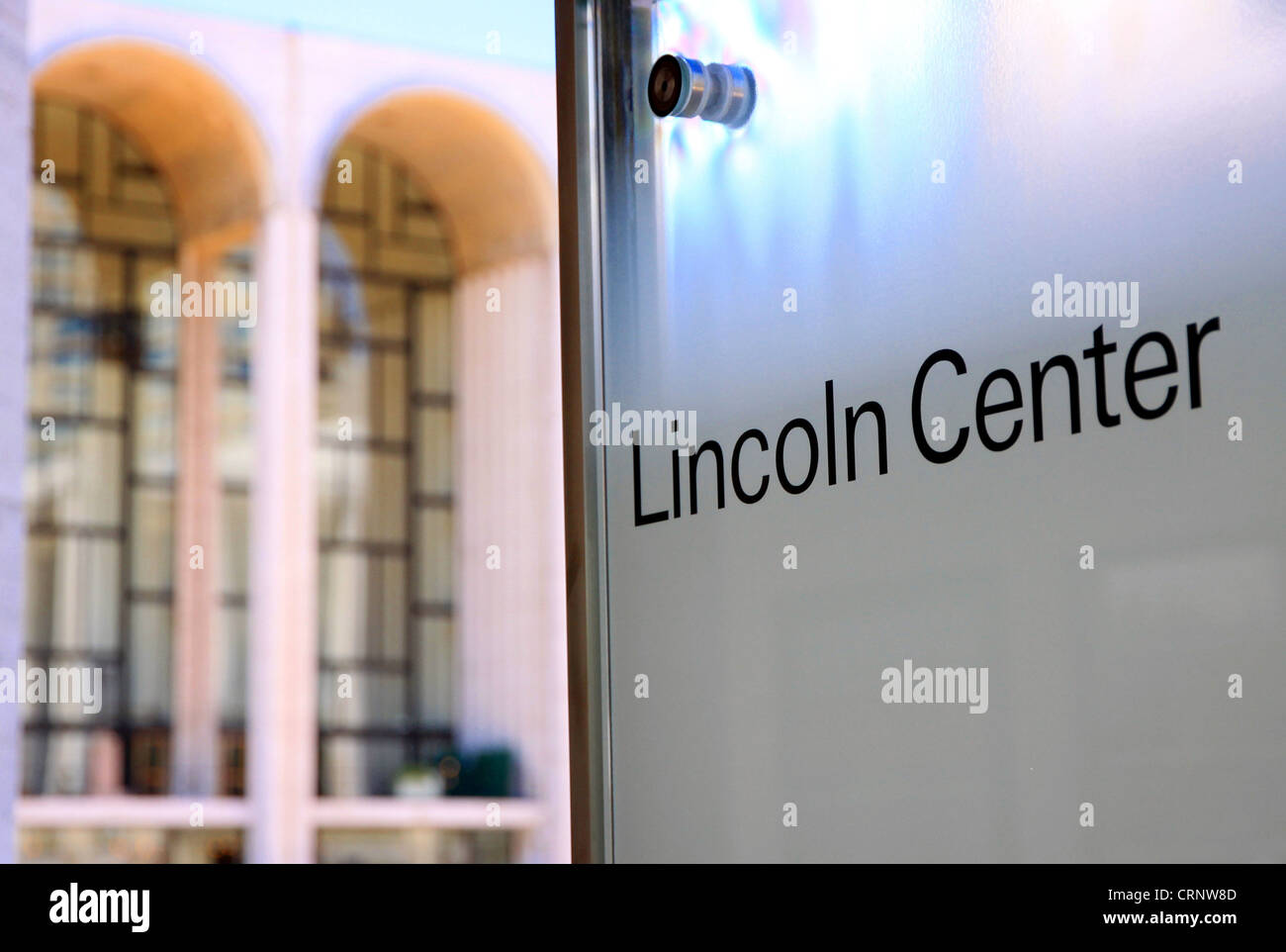 Lincoln Center in New York Stockfoto