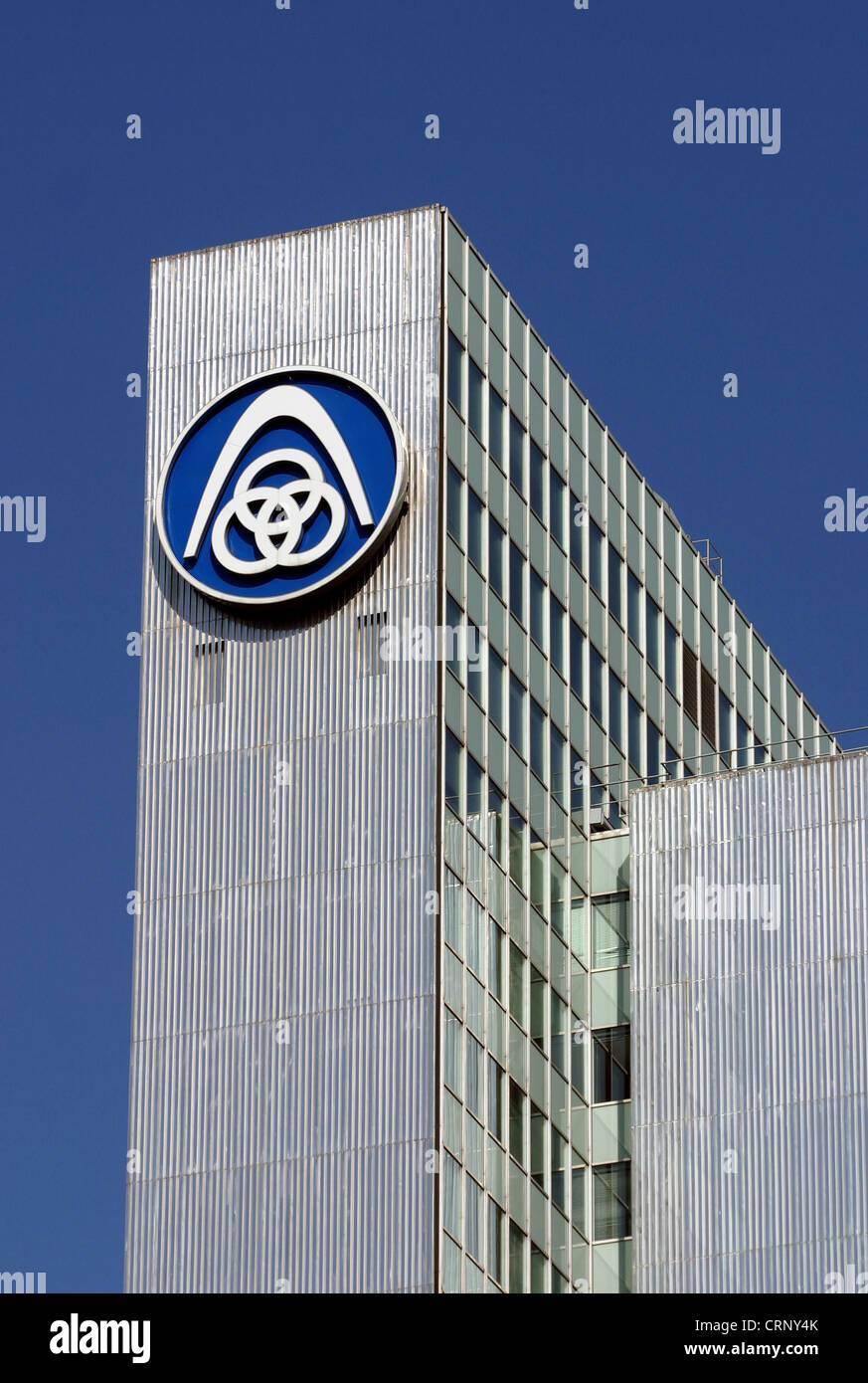 Hauptsitz der ThyssenKrupp AG in Düsseldorf Stockfoto