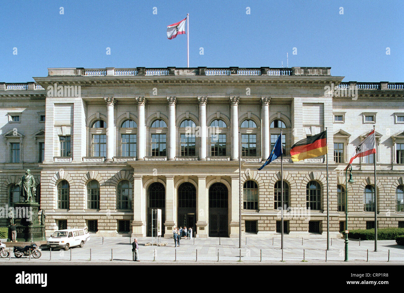 Das Berliner Abgeordnetenhaus - Landtag Stockfoto