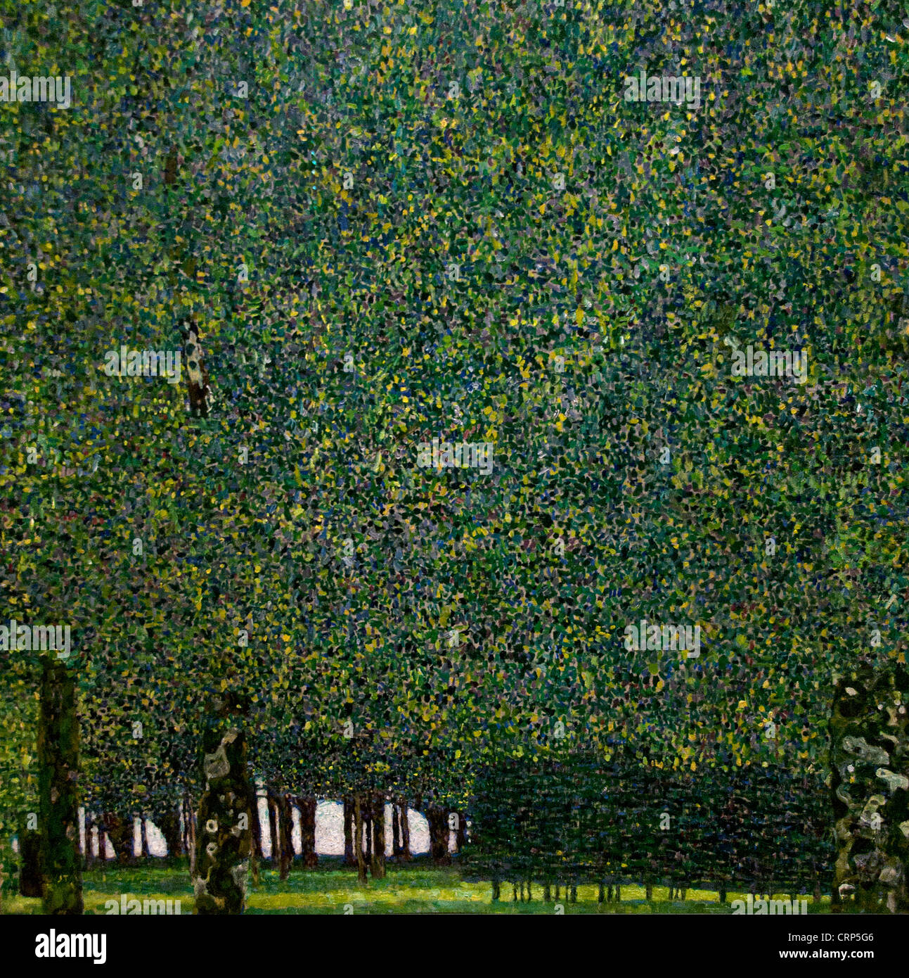 Der Park 1910 Gustav Klimt 1862-1918 österreichischen symbolistischen Maler der Wiener Secession Bewegung Österreich Stockfoto