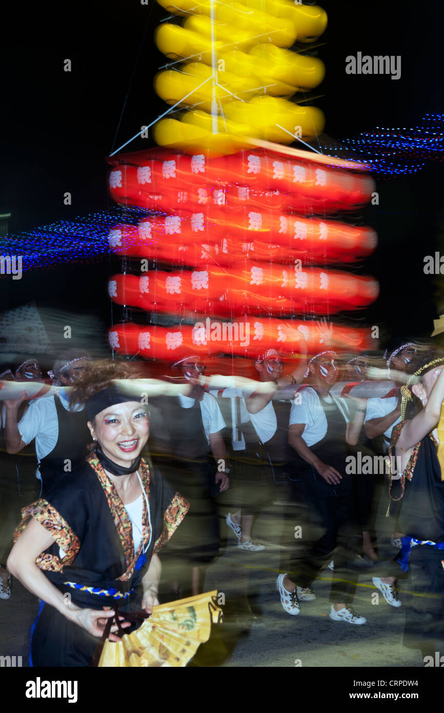 South East Asia, Singapur, jährliche Chingay Parade stattfinden während Chinese New Year Stockfoto