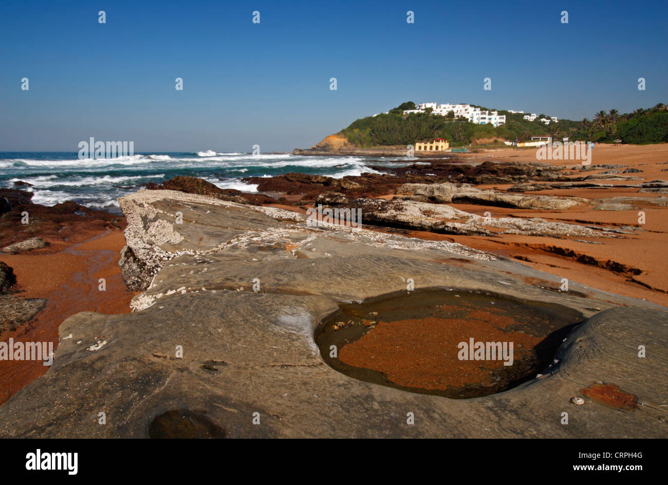 Thompsons Bay, Ballito, Kwazulu Natal, Südafrika Stockfoto