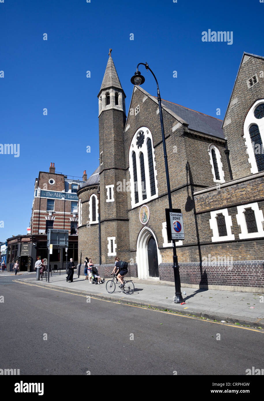 St Andrew griechisch-orthodoxe Kathedrale, Kentish Town, London, UK Stockfoto