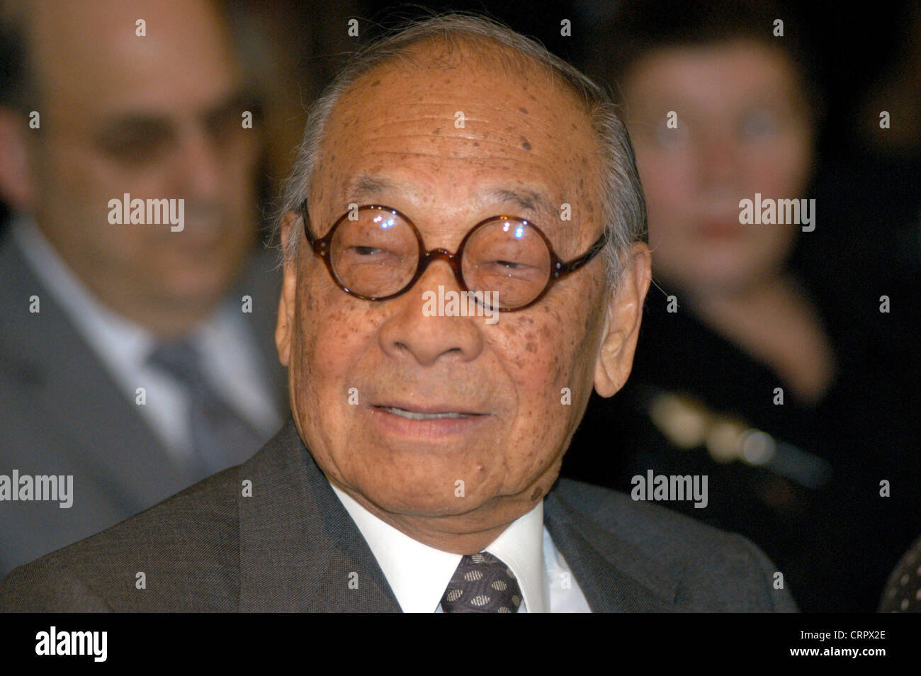 Architekt I. M. Pei (IM Pei) Stockfoto
